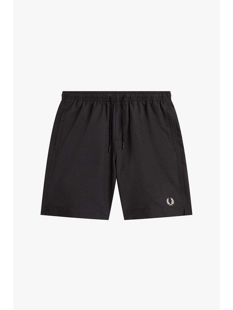 FRED PERRY FRED PERRY S8508 253P Swimshort Nero Uomo