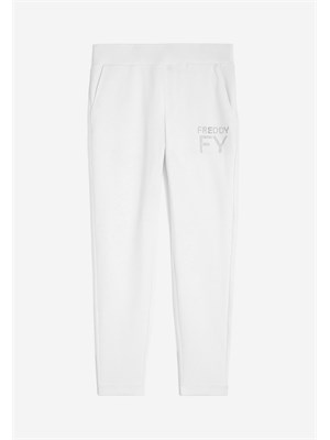 FREDDY FREDDY Wcxp4 W Pantalone Lungo Bianco Donna in Pantalone