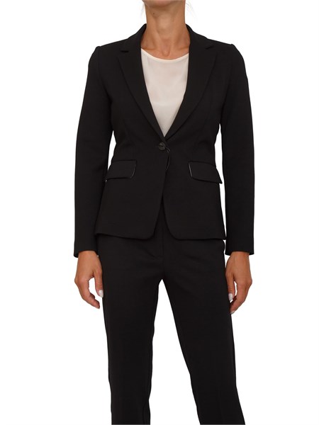 giacca monopetto donna emme marella nero gamma