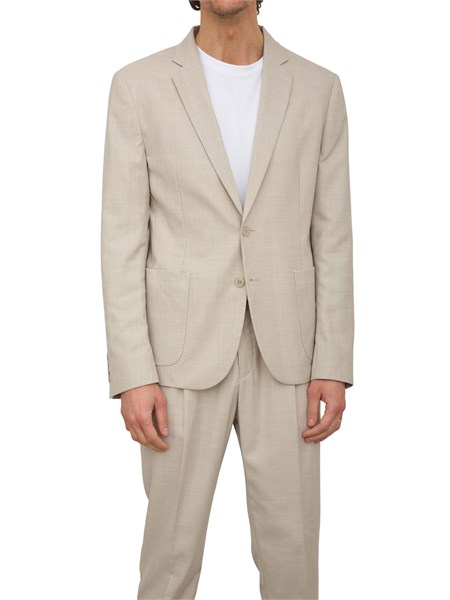 giacca monopetto uomo antony morato beige mmjs00065fa650330