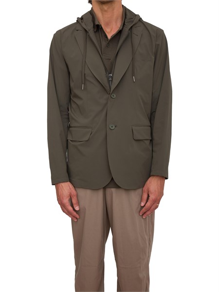 giacca monopetto uomo armani exchange verde xm000212af10357