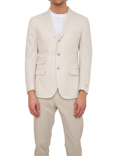 giacca monopetto uomo eleventy avorio i70giag02tes0i091