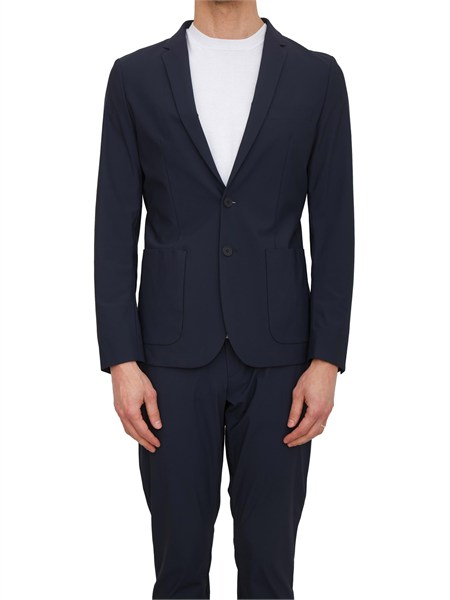 giacca uomo rad antony morato in tessuto tecnico bi stretch blu mmjs00074fa600311
