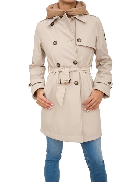 giaccone donna dekker beige ded0360grecale