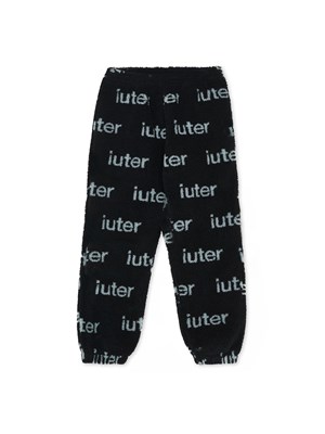 IUTER IUTER 22WISP37 Pant.Blk Script Fr in Pantalone