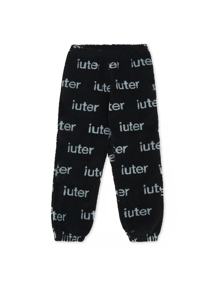 IUTER IUTER 22WISP37 Pant.Blk Script Fr