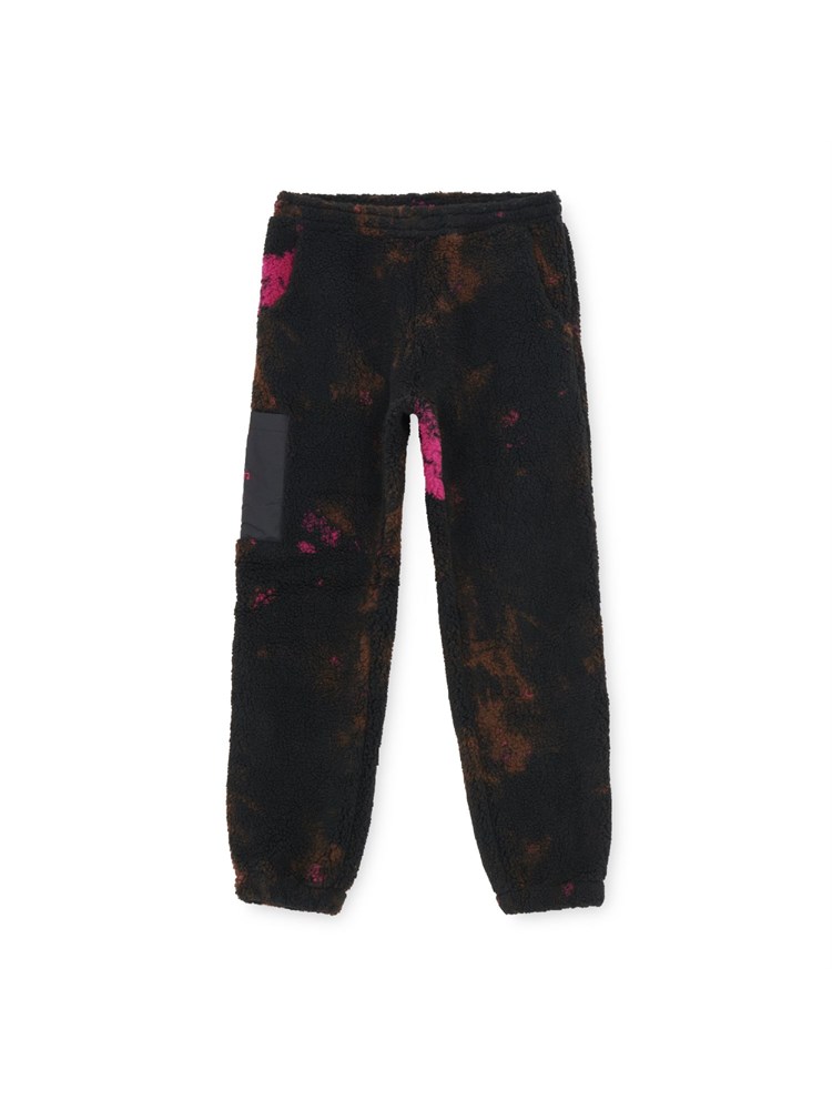 IUTER IUTER 23WISP46 Pant Blk Tiedye Fr Nero Uomo