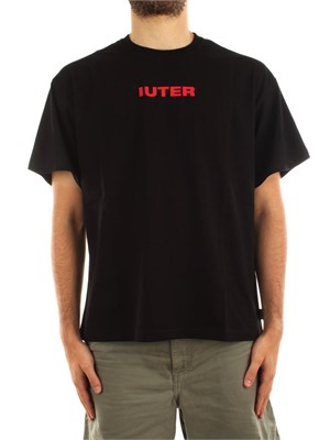 IUTER IUTER 24WITS03 Tee Blk Freedom Nero Uomo in T-shirt