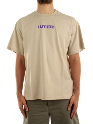 IUTER IUTER 24WITS03 Tee Ice Freedom Argento Uomo in T-shirt