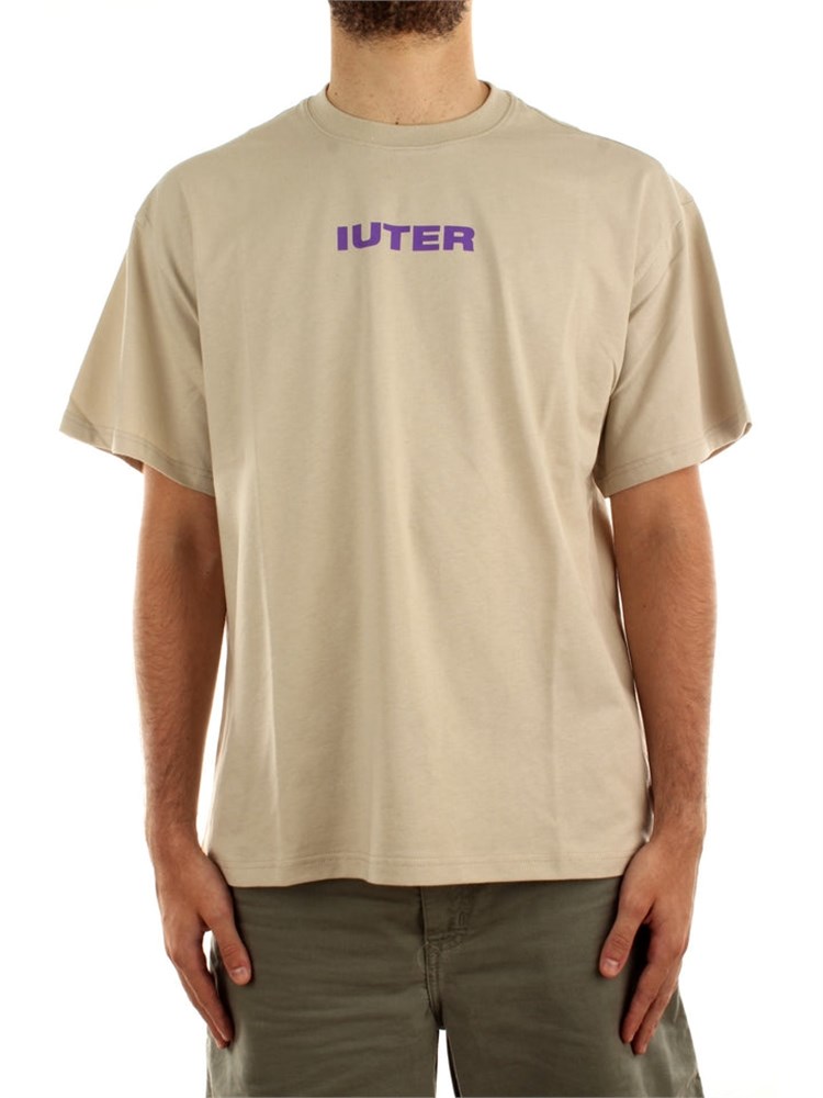 IUTER IUTER 24WITS03 Tee Ice Freedom Argento Uomo