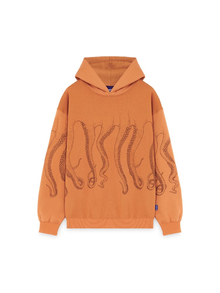 IUTER-OCTOPUS IUTER-OCTOPUS 23WOSH03 Fel.Cok Oct.Outlin Arancio Uomo