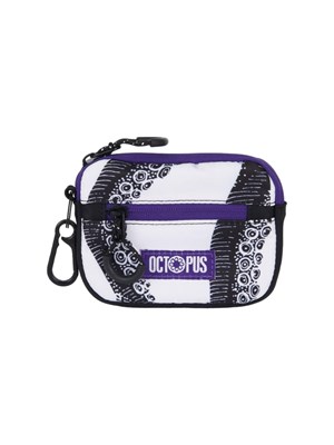 IUTER-OCTOPUS IUTER-OCTOPUS Crvrobgp08 Mini Pouch Blk Viola-Nero-Bianco Uomo in Borsa