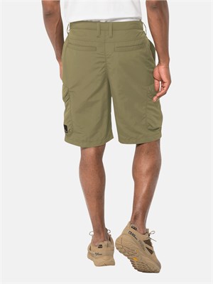 JACK WOLFSKIN JACK WOLFSKIN 1508381 4511 Bermuda Cargo Verde Uomo in Bermuda