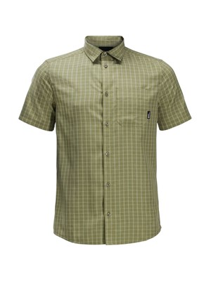 JACK WOLFSKIN JACK WOLFSKIN 1401054 8971 Camicia Mc Verde Uomo in Camicie