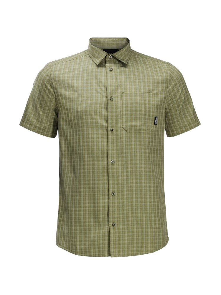 JACK WOLFSKIN JACK WOLFSKIN 1401054 8971 Camicia Mc Verde Uomo