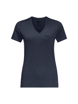 JACK WOLFSKIN JACK WOLFSKIN 1801693 1010 T-Shirt Mc Grigio Donna in T-shirt