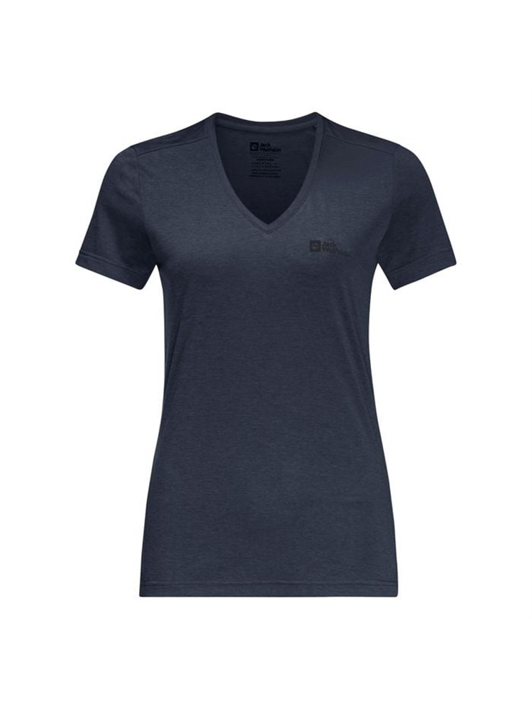 JACK WOLFSKIN JACK WOLFSKIN 1801693 1010 T-Shirt Mc Grigio Donna