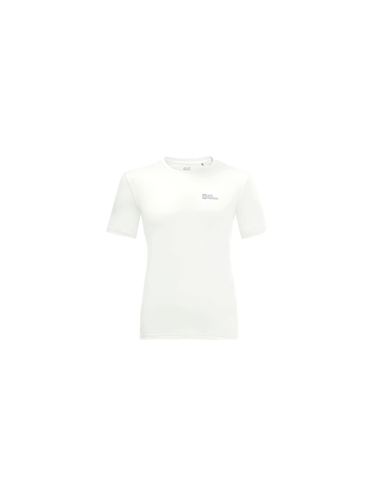 JACK WOLFSKIN JACK WOLFSKIN 1807072 5488 T-Shirt Mc Bianco Uomo