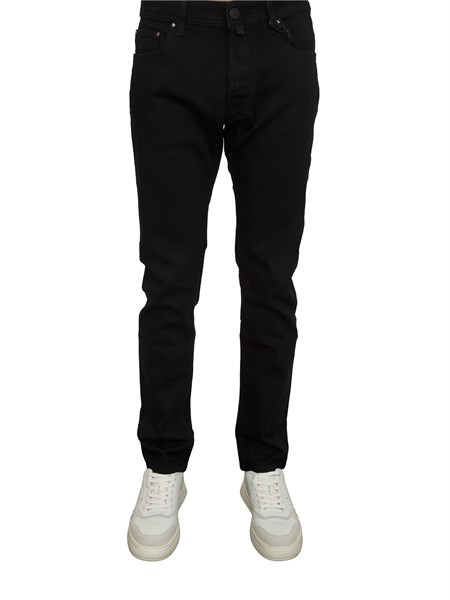 jeans bard jacob cohen uomo in denim nero jum qe004030s3622