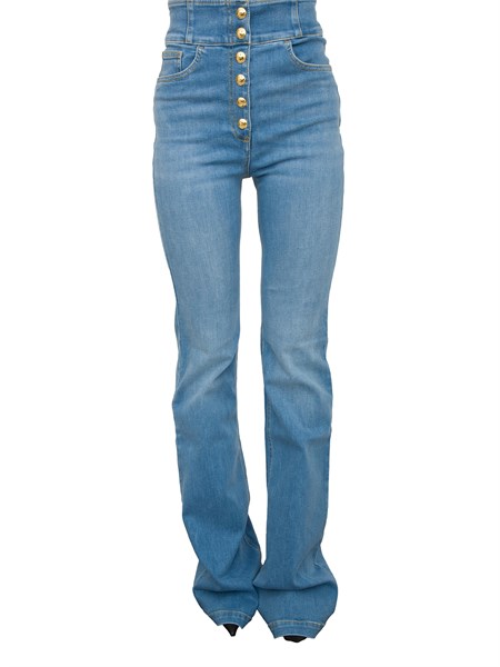 jeans donna elisabetta franchi blu denim pj82d51e2