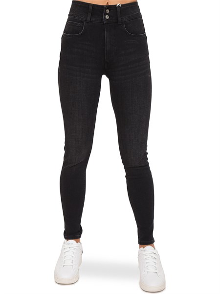 jeans donna guess jeans nero w2ya34d4py1