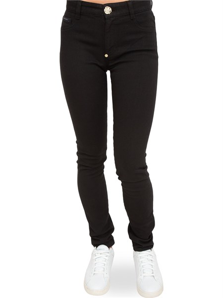jeans donna philipp plein nero wdt2145pde004n