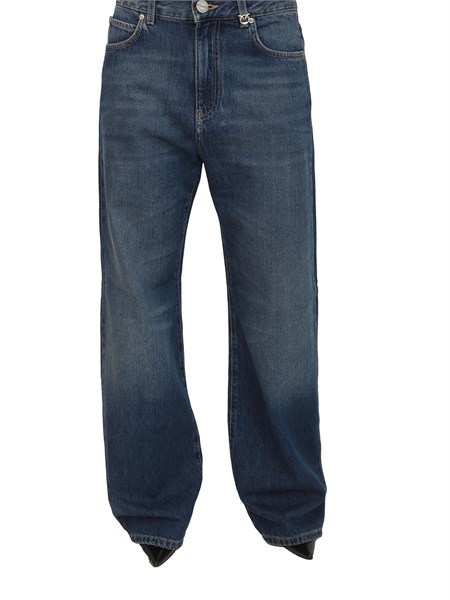 jeans wide leg pinko in denim soft stone wash wandawidea2rq