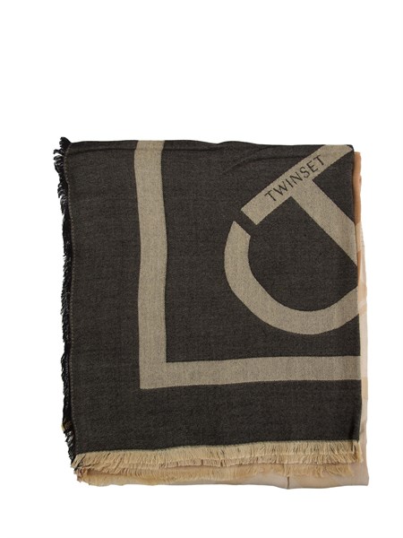 kefia donna twin set beige 242ta4500