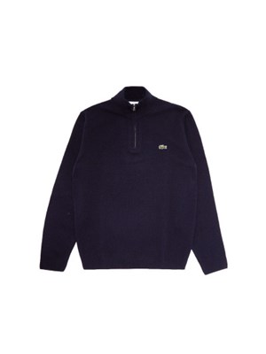 LACOSTE LACOSTE Ah1953 166 Pullover Blu Uomo in Maglioni