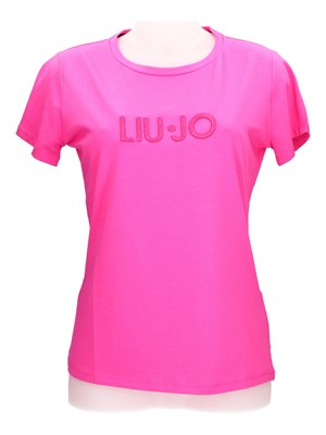 LIU JO LIU JO Ta4136JS003 N9158 T-Shirt Mc Viola Donna in T-shirt