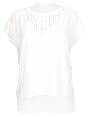 LIU JO LIU JO Ta4194JS360 N9055 T-Shirt Mc Bianco Donna in T-shirt