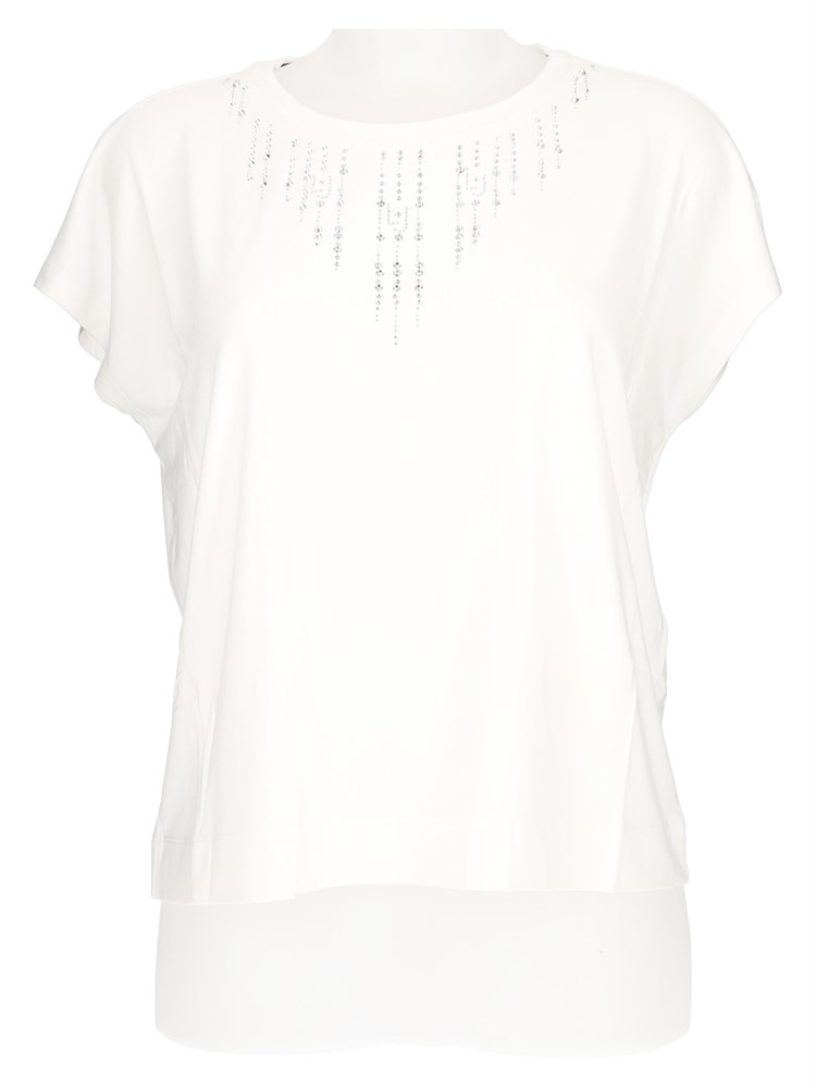 LIU JO LIU JO Ta4194JS360 N9055 T-Shirt Mc Bianco Donna