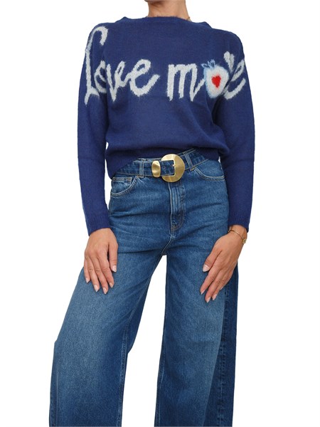 maglia donna i blues blu donnola