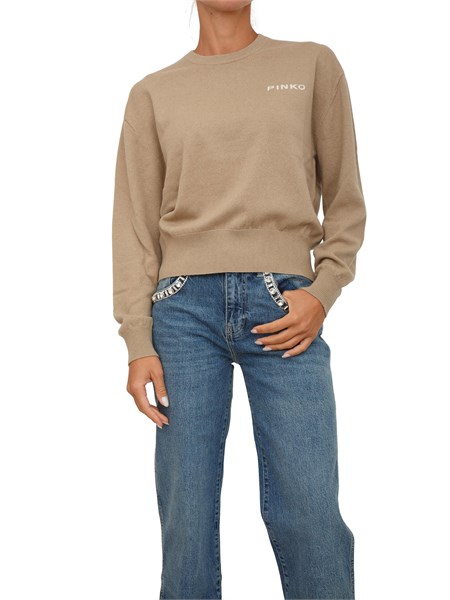 maglia donna pinko cammello martinicaa2si