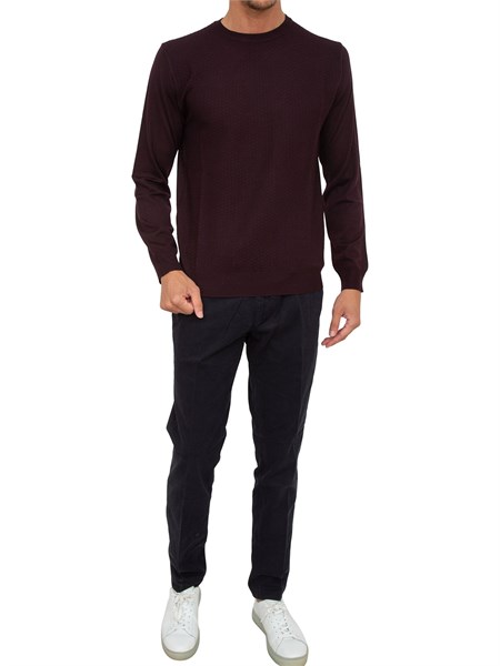 maglia uomo corneliani rosso 92m5053825138