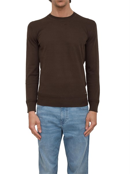 maglia uomo liu jo marrone qa5027ma71p