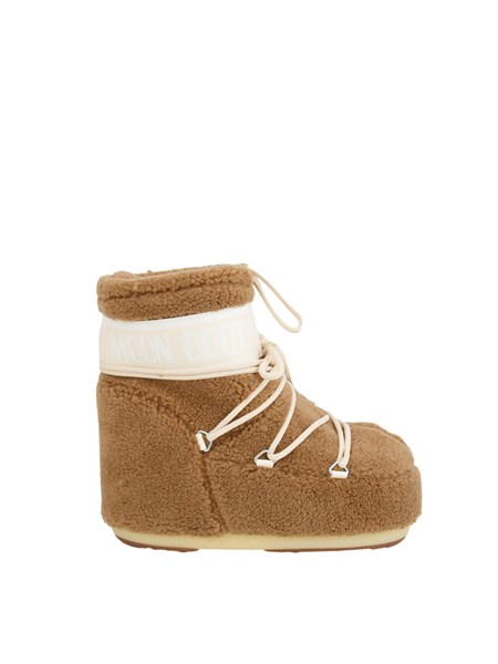 moon boot icon low teddy unisex cammello iconlowfleece80d1409700