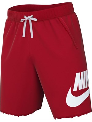 NIKE NIKE - M Nk Club Alumni Hbr Ft Short, Pantaloncini Uomo University Red/White/White Uomo in Pantalone