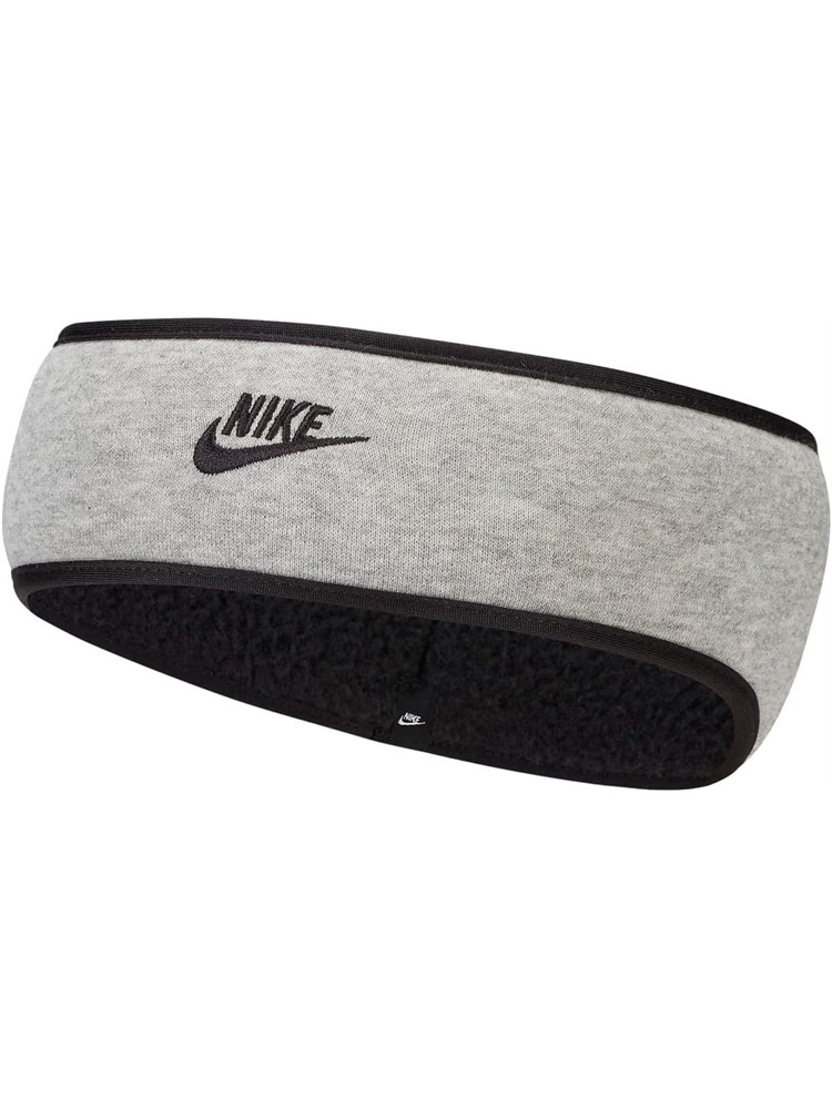 NIKE NIKE Headband Club Fleece Grigio Scuro/Nero Unisex