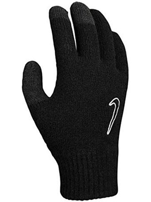 NIKE NIKE Knitted Tech Guanti, Uomo Black/Black/White Unisex in Guanti