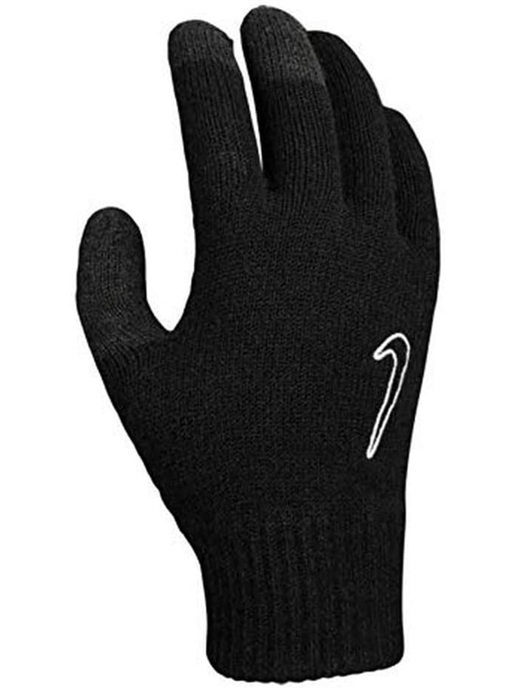 NIKE NIKE Knitted Tech Guanti, Uomo Black/Black/White Unisex