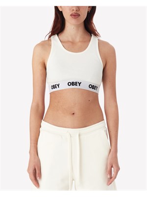 OBEY OBEY 234050148 Tank Ubl Lisa Ii Bianco Donna in Canotta