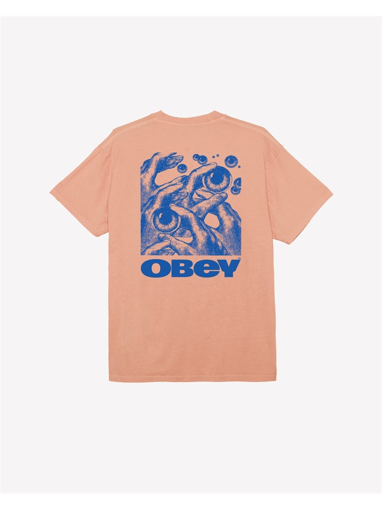 OBEY OBEY 163813747 Tee Snc Eyes In Arancio Uomo