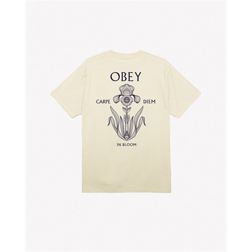 OBEY OBEY 165263775 Tee Crm Iris Bloo Giallo Uomo in T-shirt