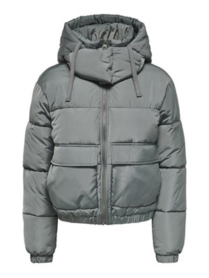 ONLY ONLY 15304823 Ang Onlevi Puffer Grigio-Argento Donna in Giacche