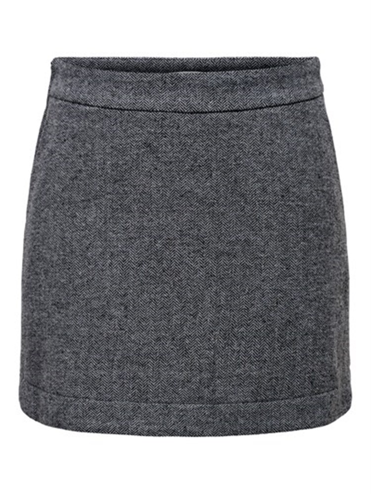 ONLY ONLY 15305632 Grey Onlkora Skorts Nero-Grigio-Bianco Donna