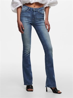 ONLY ONLY 15223514 Mbd Onlblush Flar Blu Donna in Jeans