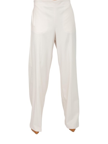 pantalone casual donna emme marella avorio sarago