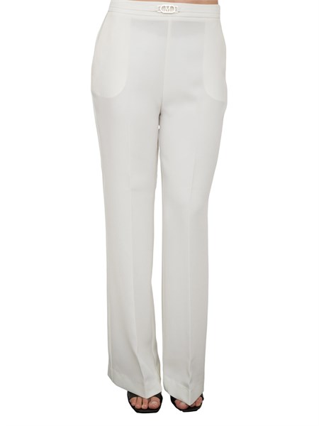 pantalone casual donna guess by marciano bianco 5rgb027115a