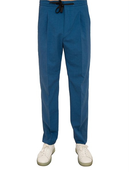 pantalone casual uomo boss blu teagan242x wg50513977